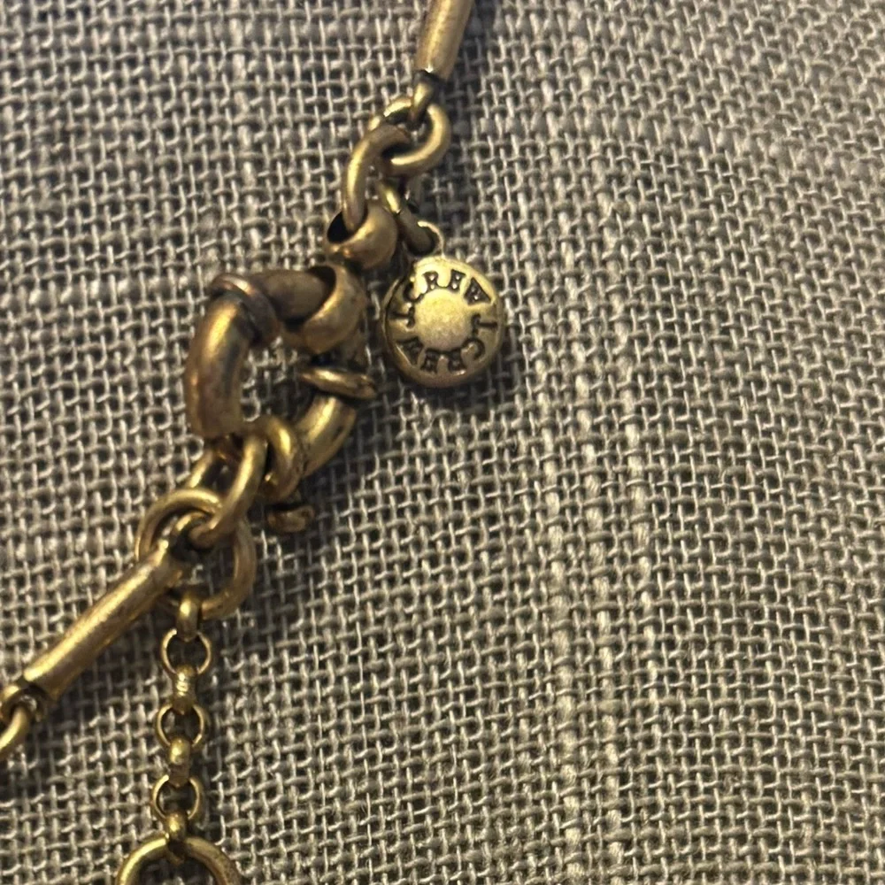 J Crew Crystal Rhinestone Honey Bee Cluster Necklace - Picture 3 of 5